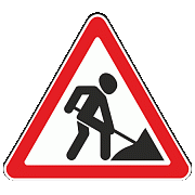 Светодиодный дорожный знак 1.25 Дорожные работы (Тип 1)
