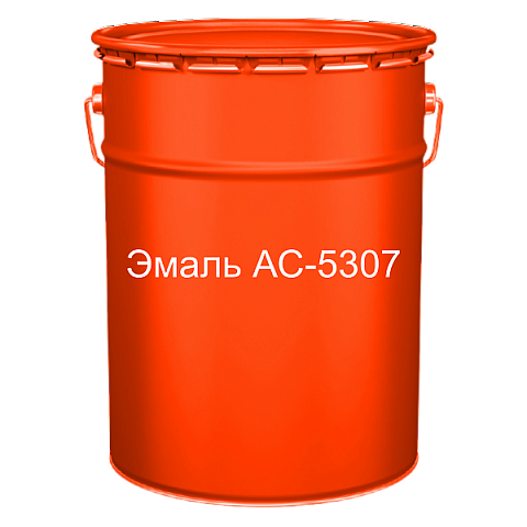 Краска для дорожной разметки эмаль АС-5307 красная