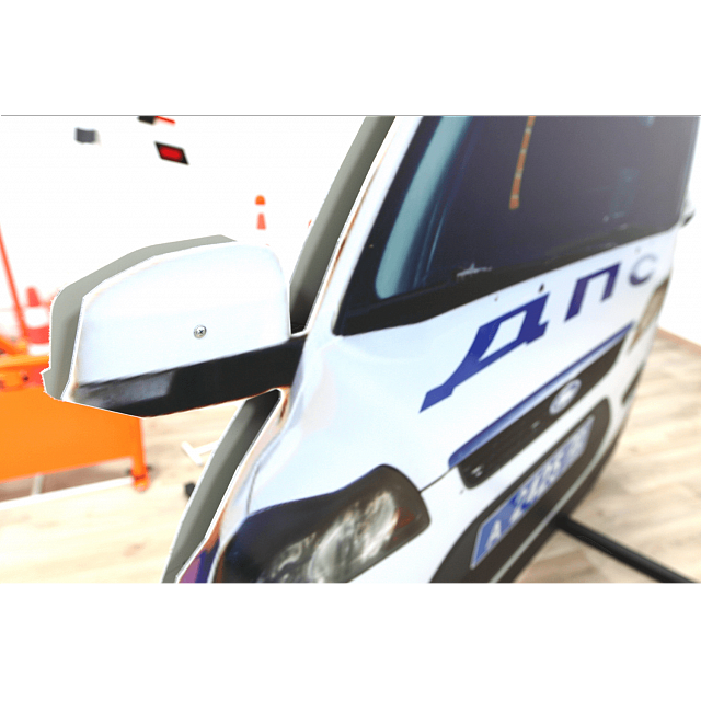 Муляж машины ДПС фронтальный с полицейским